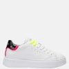 Donna SUN68 Sneakers | Sneakers Bianco/Giallo Fluo