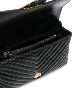 Donna PINKO Borsa | Borsa Nero-Antique Gold