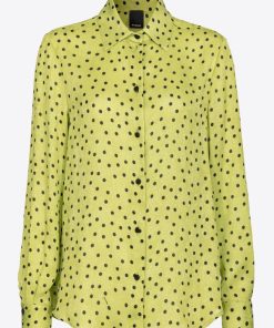 Donna PINKO Camicia | Camicia Verde/Nero