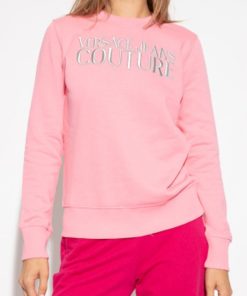 Donna VERSACE JEANS COUTURE Felpa | Sweatshirts Rose Argento