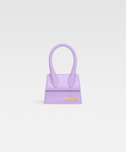 Donna JACQUEMUS Borsa | Le Chiquito. Mini Borsa A Mano In Pelle Firmata. Lilac