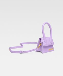 Donna JACQUEMUS Borsa | Le Chiquito. Mini Borsa A Mano In Pelle Firmata. Lilac