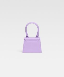 Donna JACQUEMUS Borsa | Le Chiquito. Mini Borsa A Mano In Pelle Firmata. Lilac