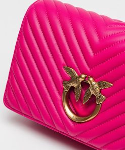 Donna PINKO Borsa | Borsa Pink Pinko-Antique Gold