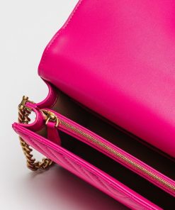 Donna PINKO Borsa | Borsa Pink Pinko-Antique Gold